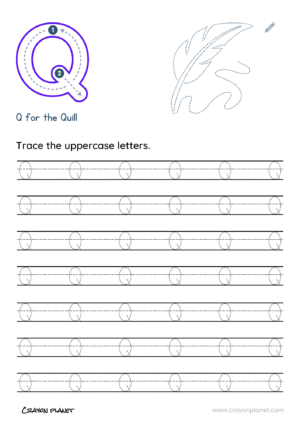 Alphabet Tracing Worksheets 17