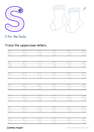 Alphabet Tracing Worksheets 19