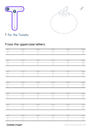 Alphabet Tracing Worksheets 20