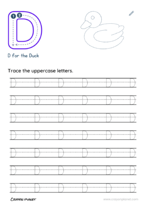 Alphabet Tracing Worksheets 4