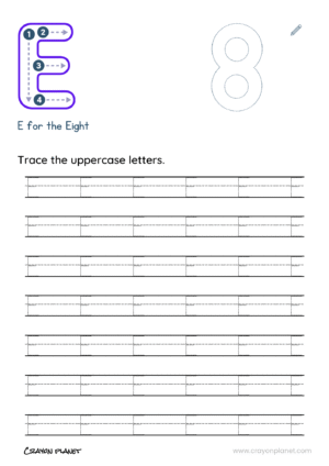 Alphabet Tracing Worksheets 5