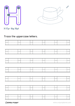 Alphabet Tracing Worksheets 8
