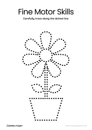 Spring Tracing Worksheets 3