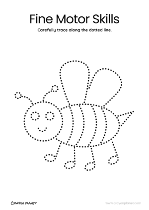 Spring Tracing Worksheets 6
